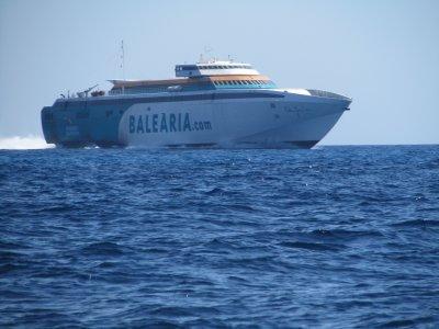 Balearia Ferry Frederico Garcia Lorca Passing By