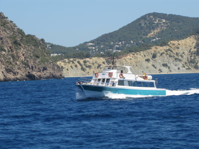 Santa Eulalia Ferry Santa Eulalia Heading For Ibiza