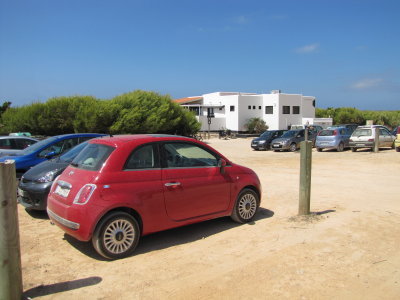 Car Park and Restaurant at Voga Mari