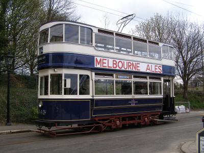 Newly Restored Leeds Tram 345