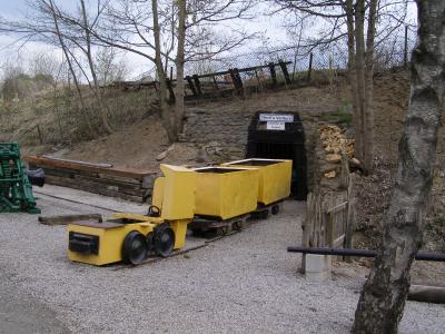 Mine Rail Loco and Trucks