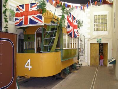 The Oldest Electric Tram in the Museum - Blackpool No 4