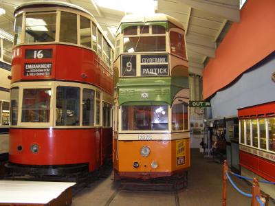 1932 London Passenger Transport No 1 and 1940 Glasgow Corporation No 1282