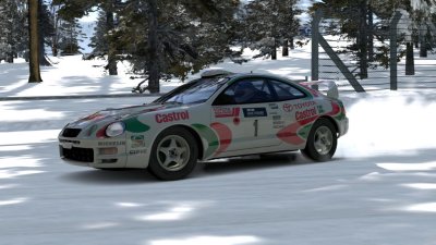 Toyota Celica GT-Four Rally Car - Chamonix West