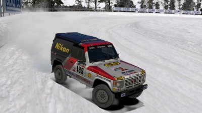 Mitsubishi PAJERO Rally Raid Car 1985 - Chamonix West