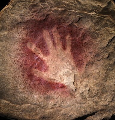 A handprint from Chauvet Cave Only a tiny handful of scientists are ever.jpeg