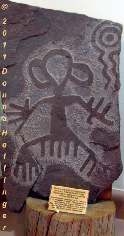Rock Petroglyph Replica