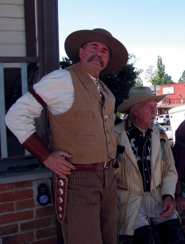 Jim Bowie and Wild Bill Cody