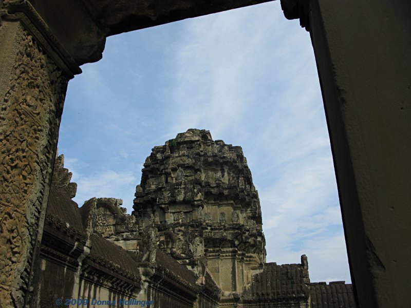 Bayon,Through a very large Doorway