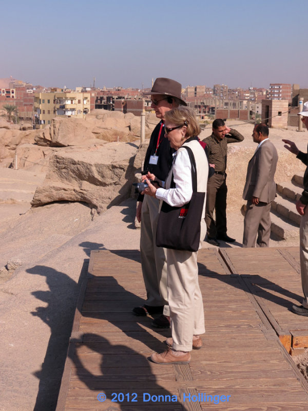 Will and Mary at the Obelisk Quarry