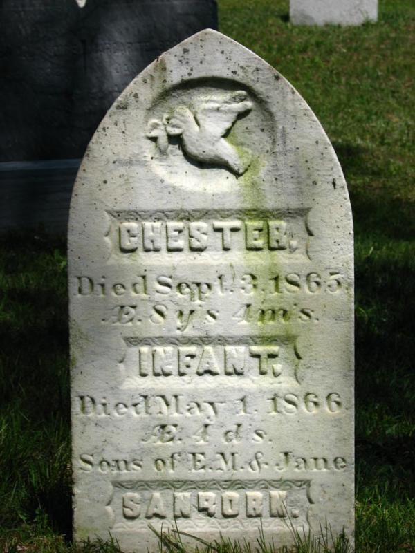Infant Grave Marker