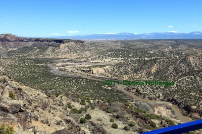 Indian Mesa land, Bandelier Overlook