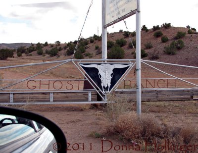 Ghost Ranch Gate