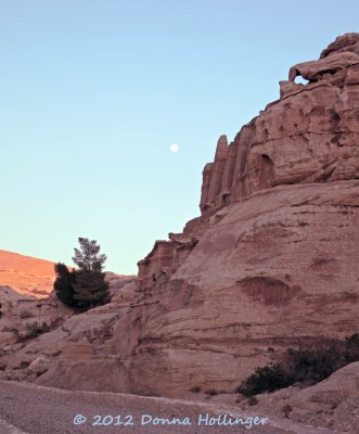Petra is a mix of Nabatean, Roman Architecture