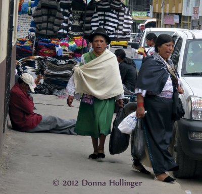 Street Scene in Otavalo