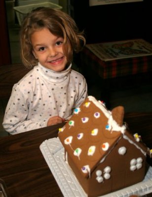 See my gingerbread house?