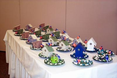 Centerpieces Prepared by BCBC Ladies