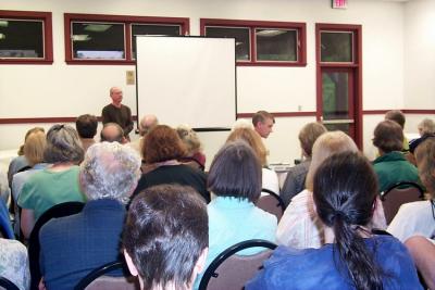 John Spahr kicks off the Business Session