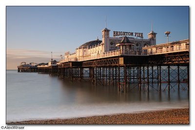 Palace Pier in dawn light