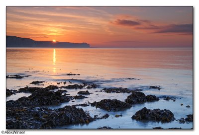 Sunrise over Belle Tout Lighthouse