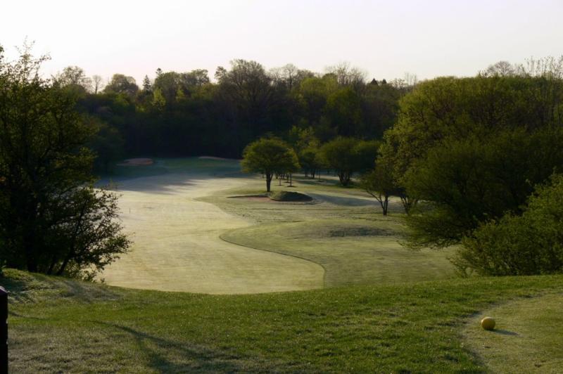 Early morning at the links....