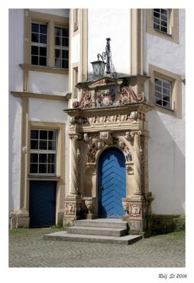 Castle Neuhaus - the courtyard