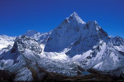 Ama Dablam from Nangkartshang Peak (ca. 5100m)