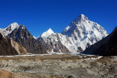 K2 from Upper Baltoro Glacier