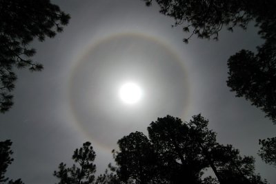 Moon halo