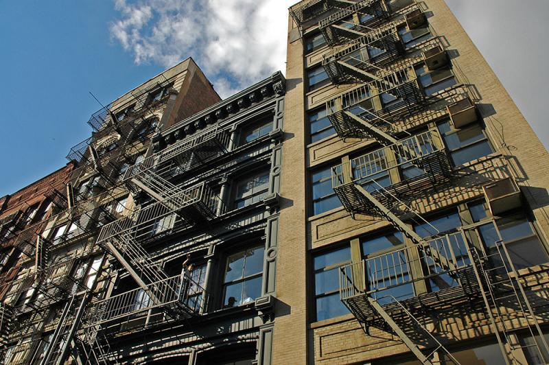 nyc fire escapes