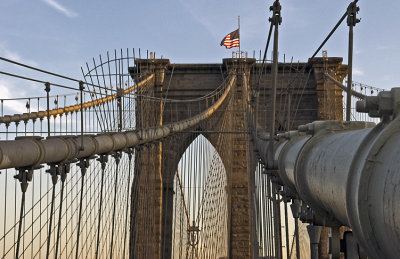 brooklyn bridge cables