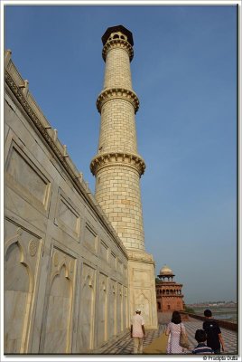 Taj Mahal Pillars