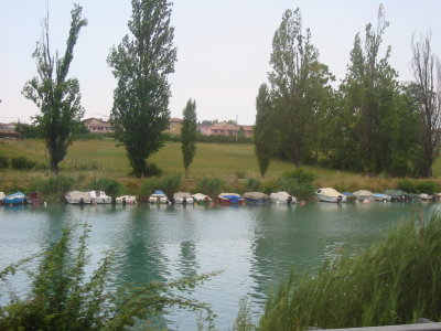 718-Boats on Italian River