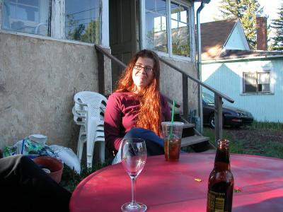 back yard