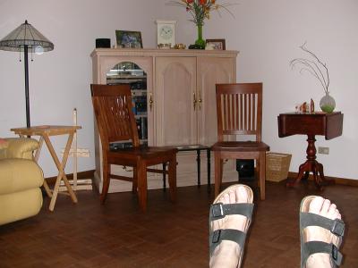 Greg's feet
