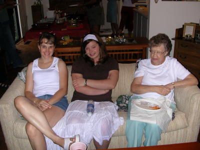 Kelly on the left