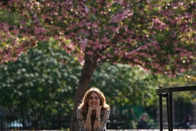 Bosnian girl in New York