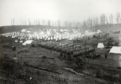 wLining up for Battle at camp p.41.scan.jpg