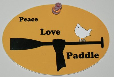 Peace, Love, Paddle.