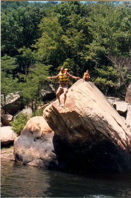 Jump Rock - New River, W. Virginia