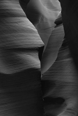 Lower Antelope Canyon B&W
