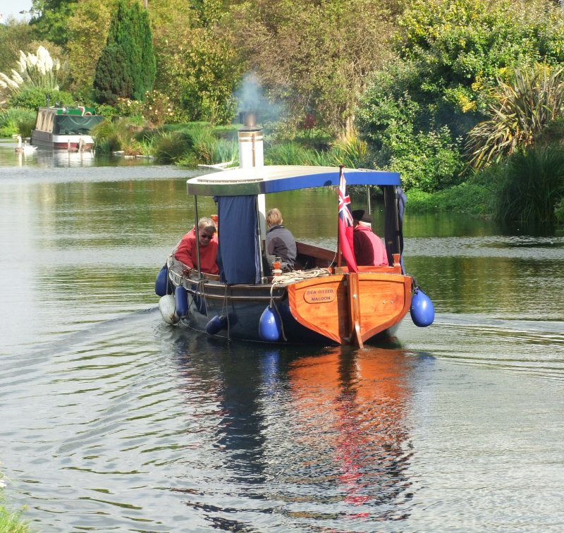 The  Steam   Launch  Sea  Otter, out  of  Maldon.