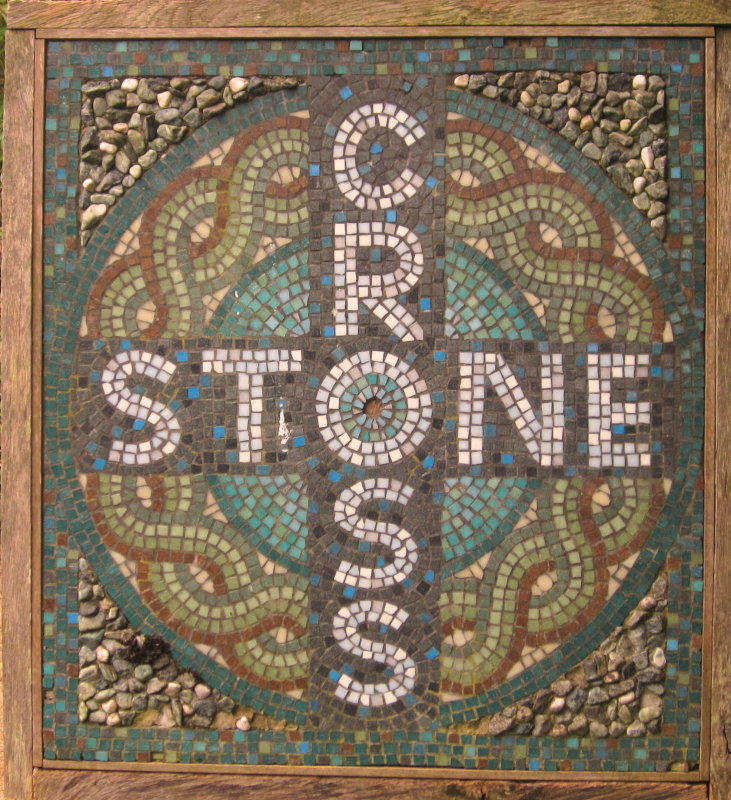 Stone  Cross  Farm  sign.