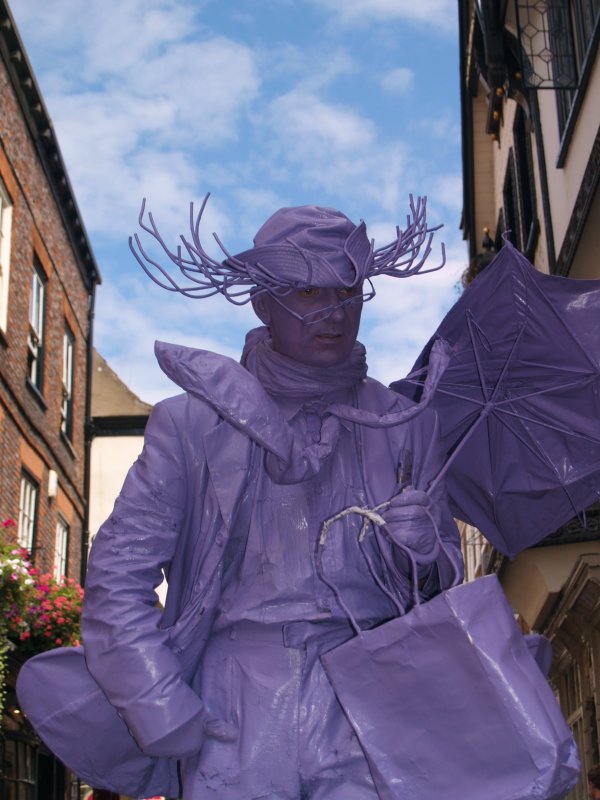 The famous Purple Man of York