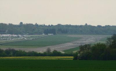 The  runway  of  WW2  RAF  North  Weald  aerodrome.