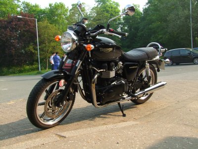 A Triumph  Bonneville  865cc