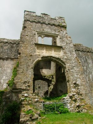 Carew  Castle  inner  courtyard  entrance