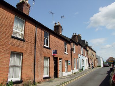 Terraced  housing  in  Cossington  Road.