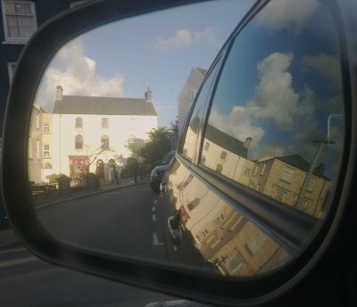 Market  Square  reflected.