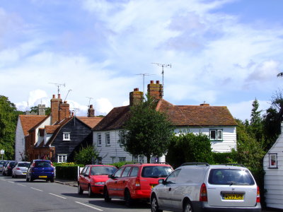 c 17th  century  cottages, 1 - 5  South  Street.